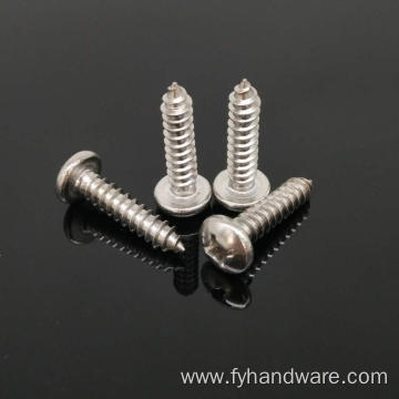 Stainless steel pan head self drilling concrete screws